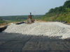 基础路堤和土坡墙加固高强度聚酯土工格栅